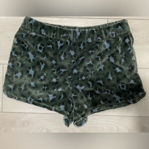 Aerie High Waisted Cheetah Comfy Shorts